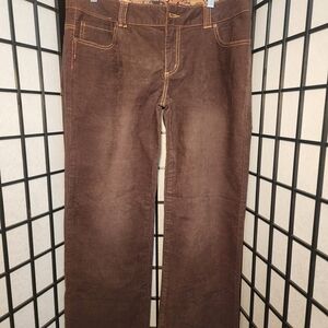 Prana Women's Brown Corduroy Jeans